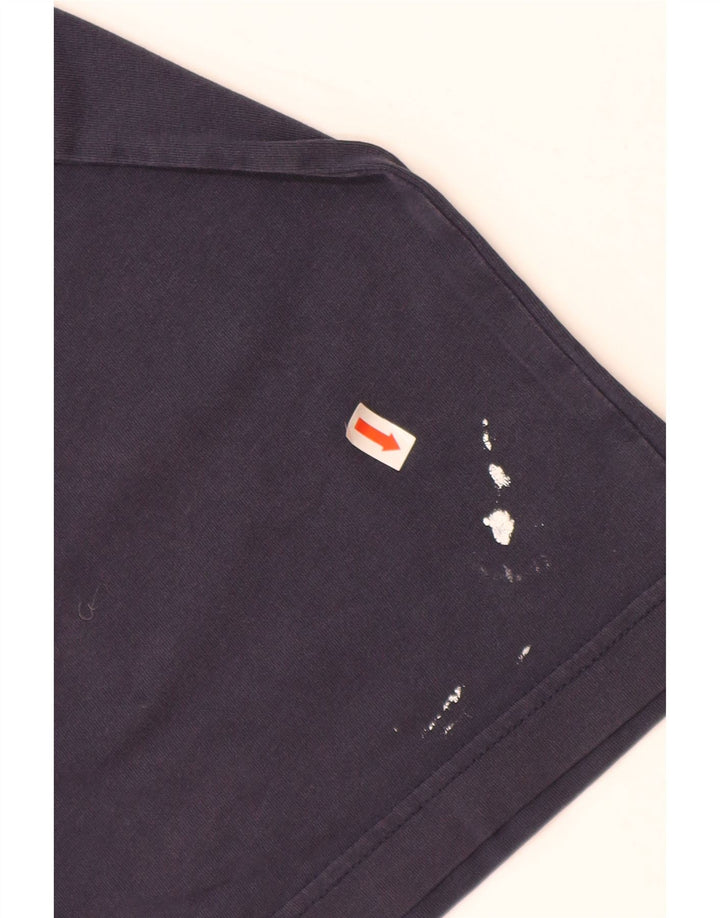 Camiseta masculina TOMMY HILFIGER de algodão azul marinho médio