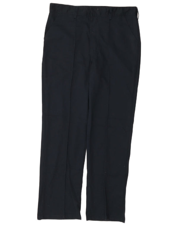 Calças Chino Regulares Masculinas Dickies W32 L31 Azul Marinho Poliéster