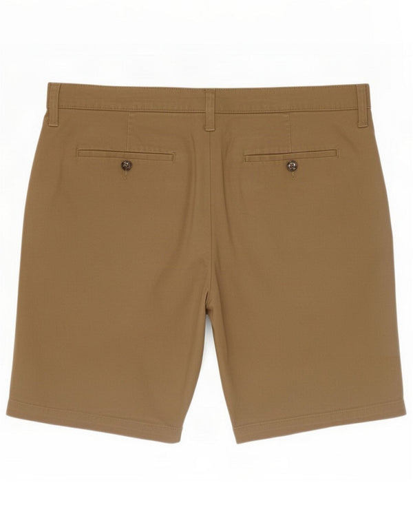 Shorts Chino Masculino Marks & Spencer Grande W36 Algodão Bege