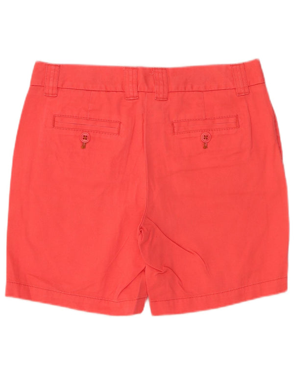 J. Crew Shorts feminino City Fit Chino US 4 pequeno W32 algodão rosa