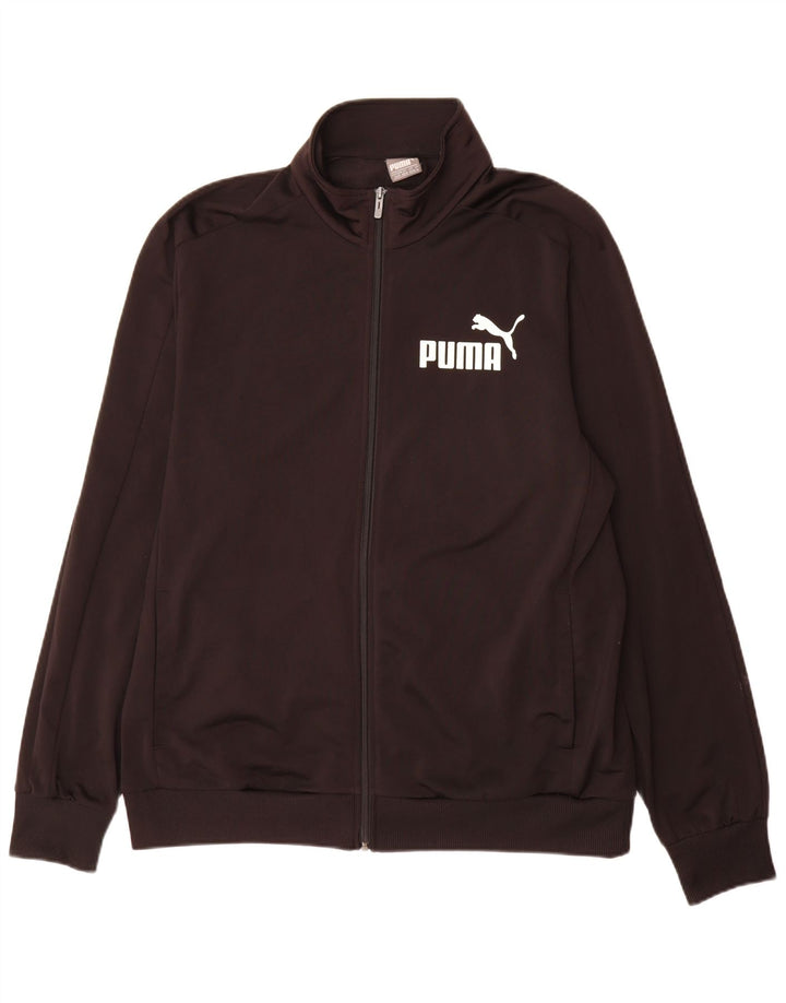Puma Mens Tracksuit Top Jaqueta XL Poliéster Preto