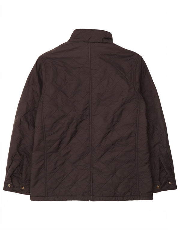 Jaqueta acolchoada masculina Barbour UK 42 XL poliamida preta