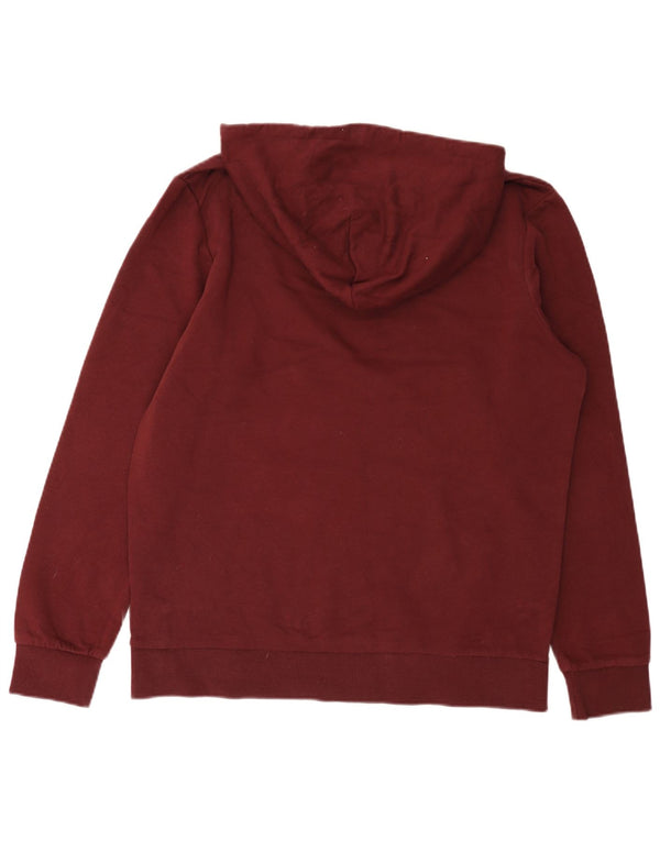 Jumper com capuz gráfico masculino Jack & Jones XL algodão Borgonha