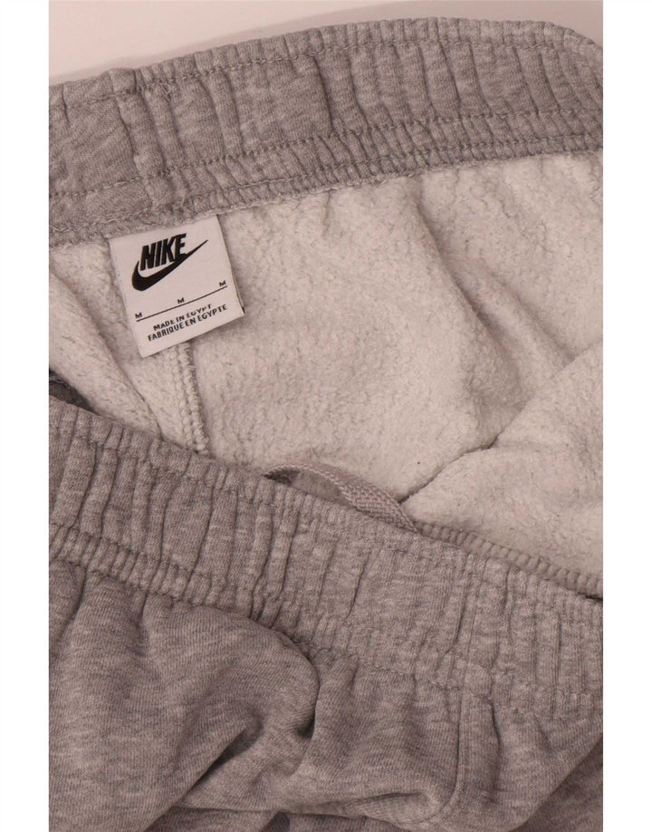 Calça de treino masculina Nike Joggers cinza médio algodão manchado