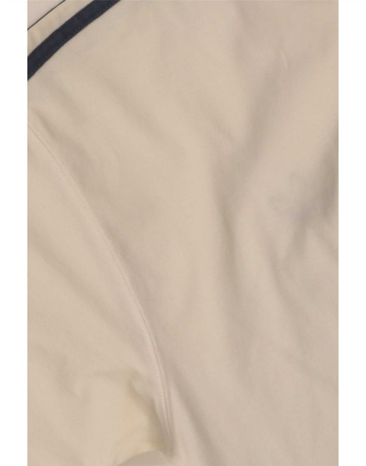 Adidas Mens Camiseta Top Pequeno Multicolorido Colorblock Algodão