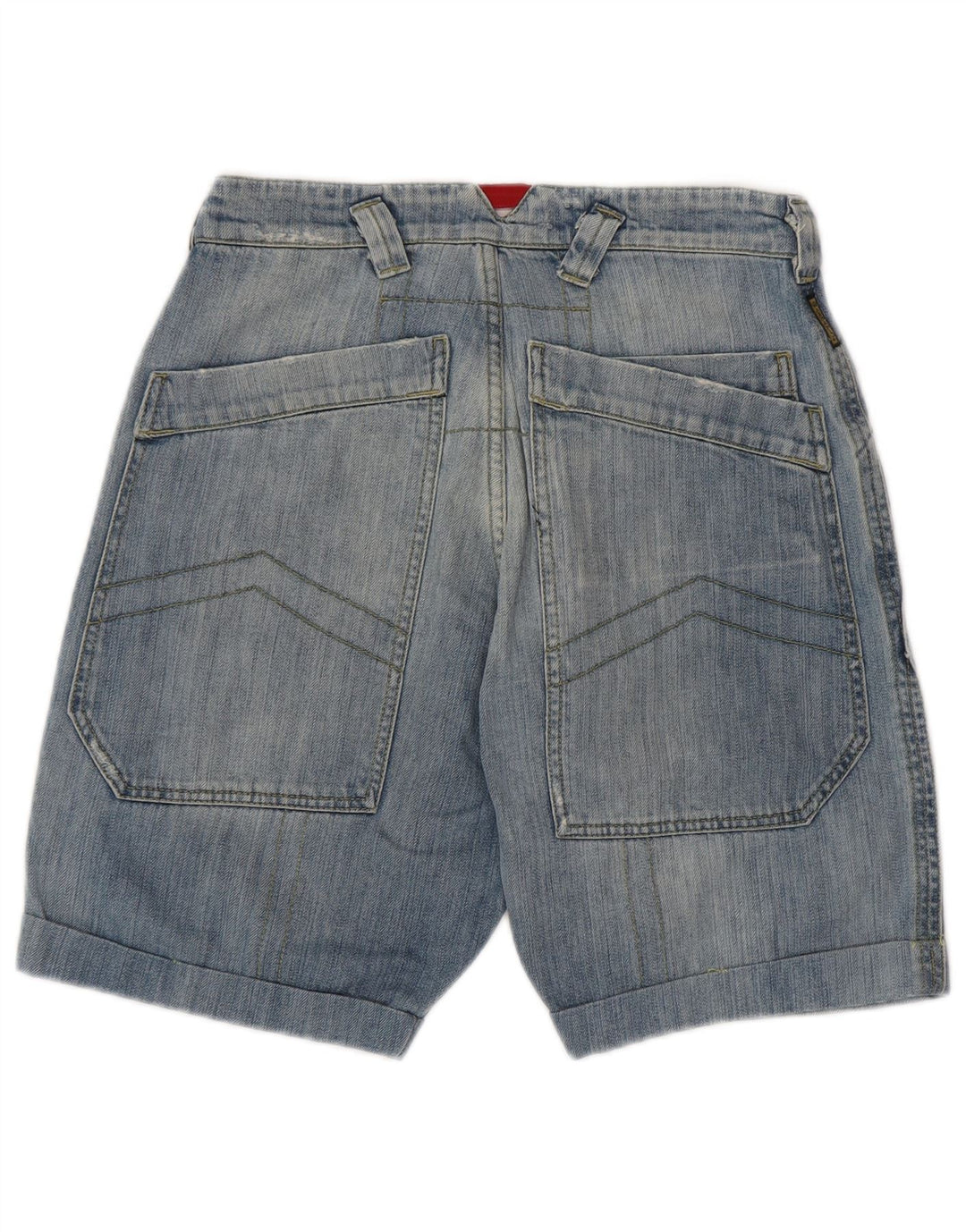 Shorts jeans masculino ARMANI W30 algodão azul médio