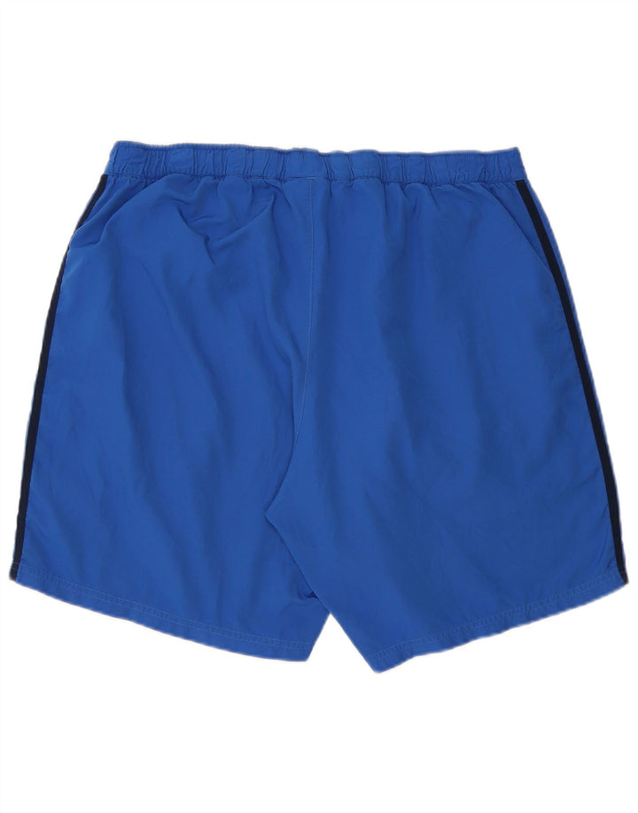Shorts esportivos masculinos Adidas XL azul poliéster