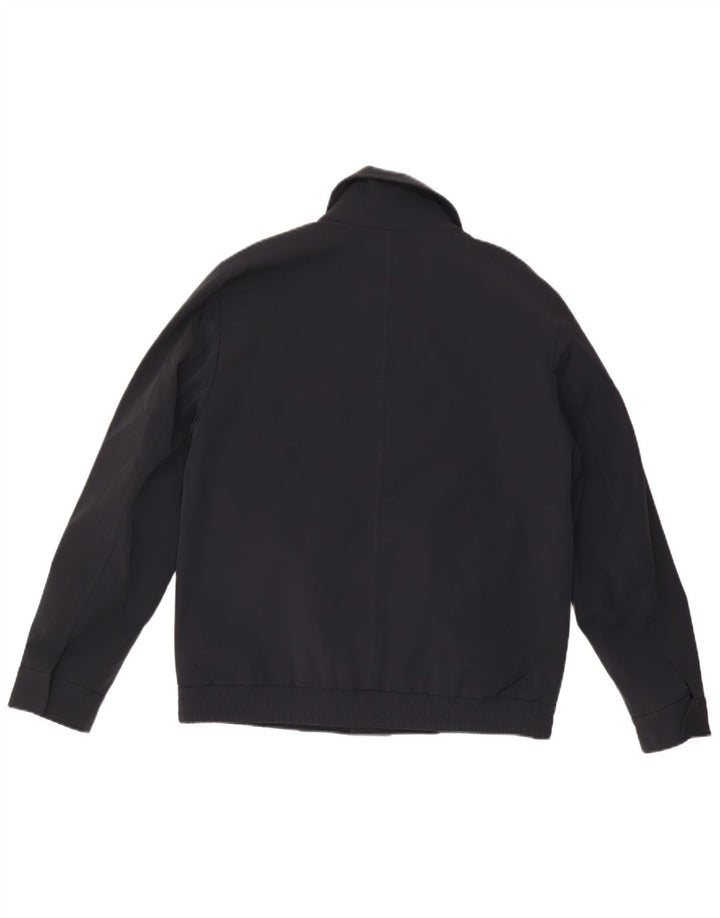 Jaqueta bomber masculina Reiss UK 40 grande poliéster preto