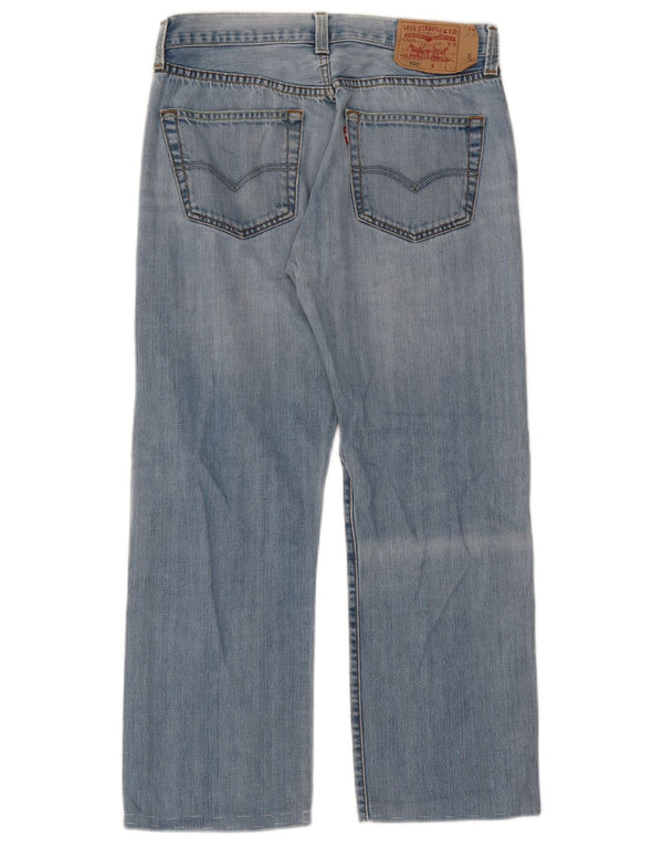 Levi's Masculino 501 Straight Jeans W31 L27 Azul Algodão