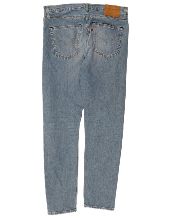 Calça jeans feminina Levi's 512 Slim Tapered W32 L32 azul algodão