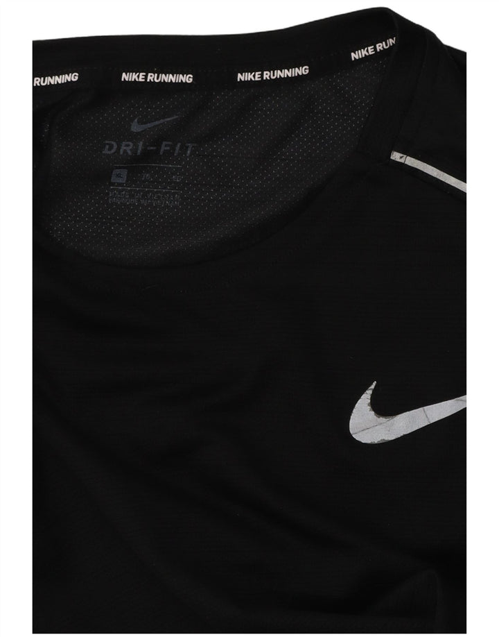NIKE Masculino Dri Fit Top Manga Longa XL Preto