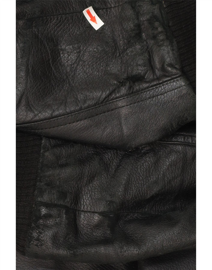 Jaqueta de couro masculina CONBIPEL IT 56 XL couro preto