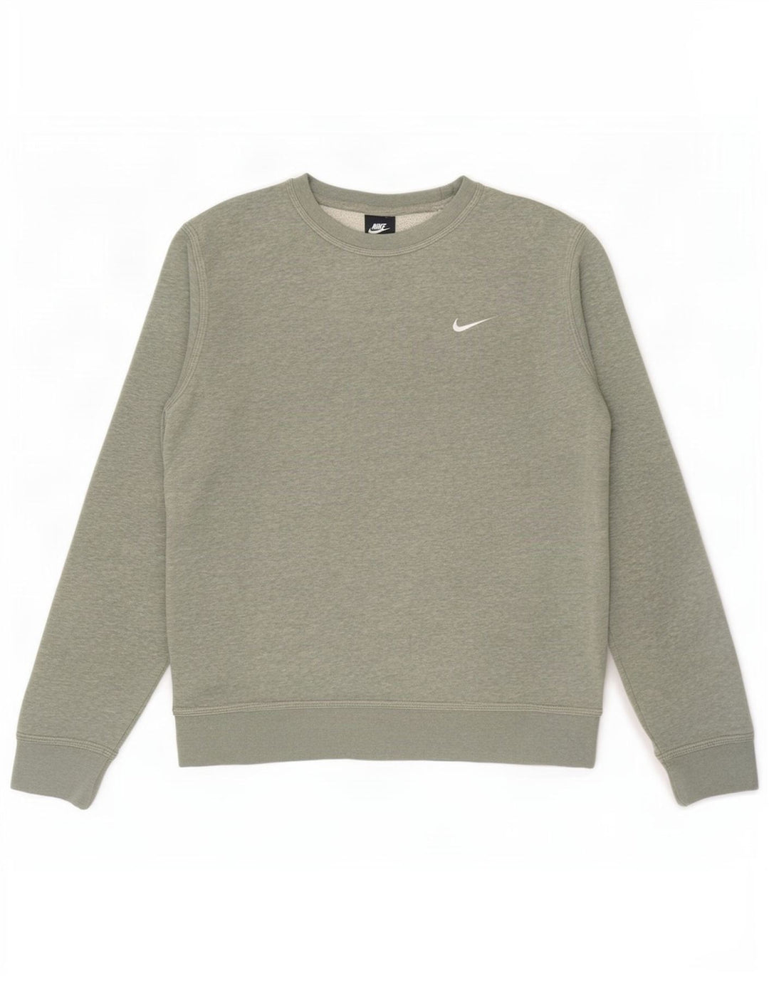 Nike Mens Moletom Jumper Médio Algodão Cinza