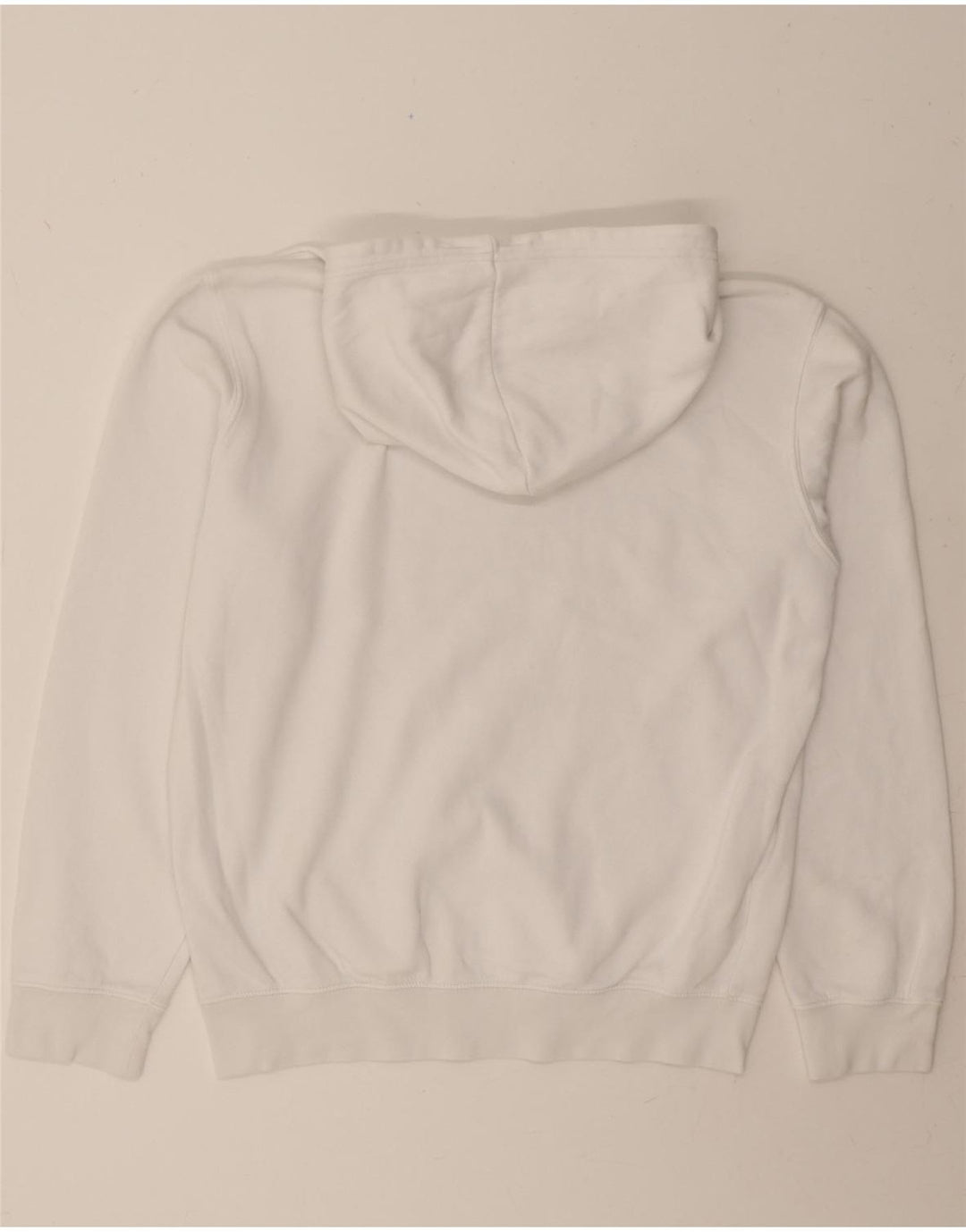 CHAMPION Mens Graphic Hoodie Jumper Medium White Cotton Vintage Champion and Second-Hand Champion from Messina Hembry 