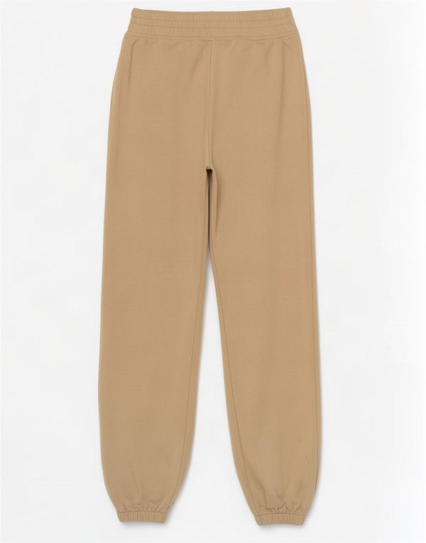 Nike Womens Loose Fit Calças de treino Joggers UK 6 XS Bege Algodão