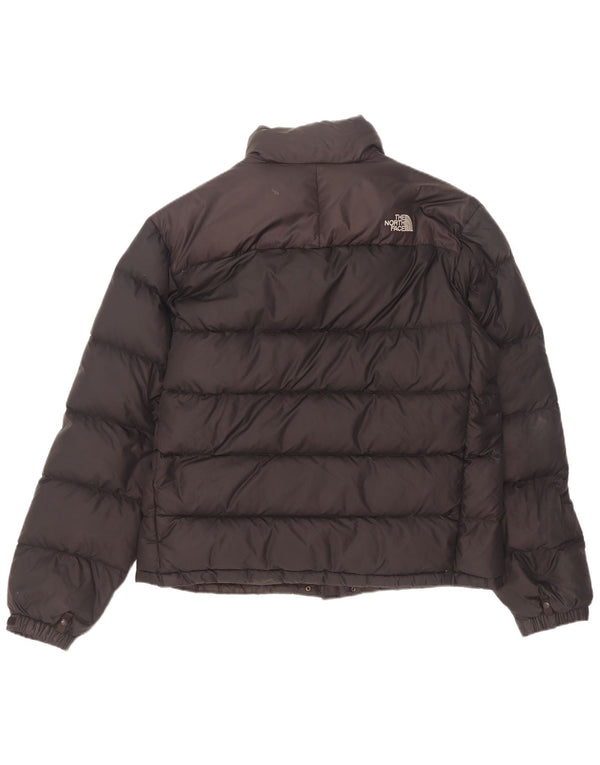 Jaqueta acolchoada masculina The North Face UK 38 médio preto colorblock nylon
