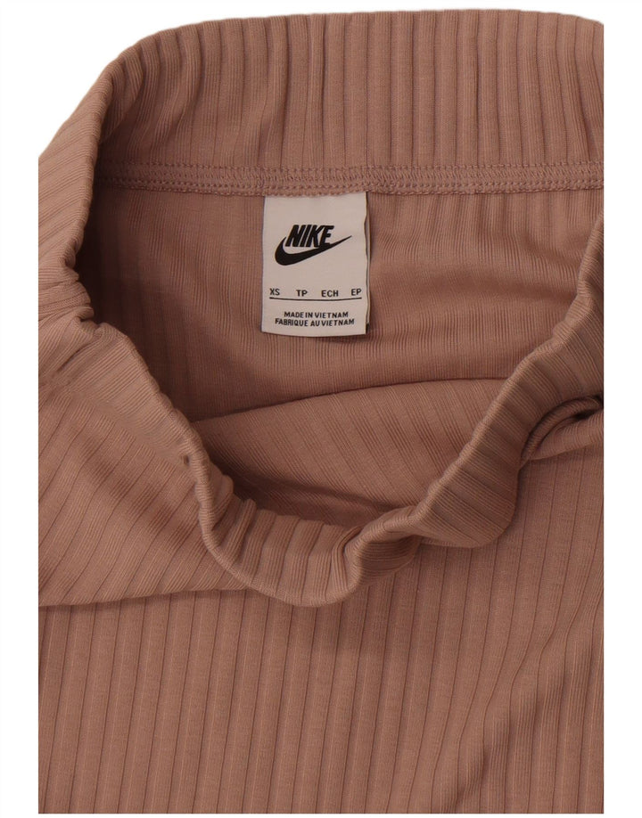 Saia Midi Feminina Nike XS W26 Bege