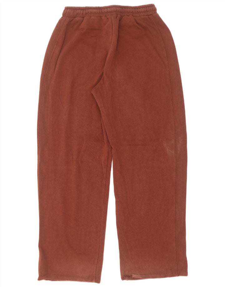 Calça de treino feminina Zara UK 10 pequeno algodão marrom