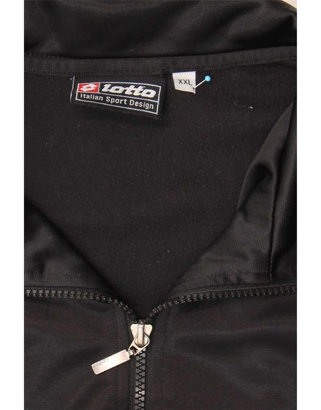 Lotto Mens Graphic Tracksuit Top Jacket 2XL Preto