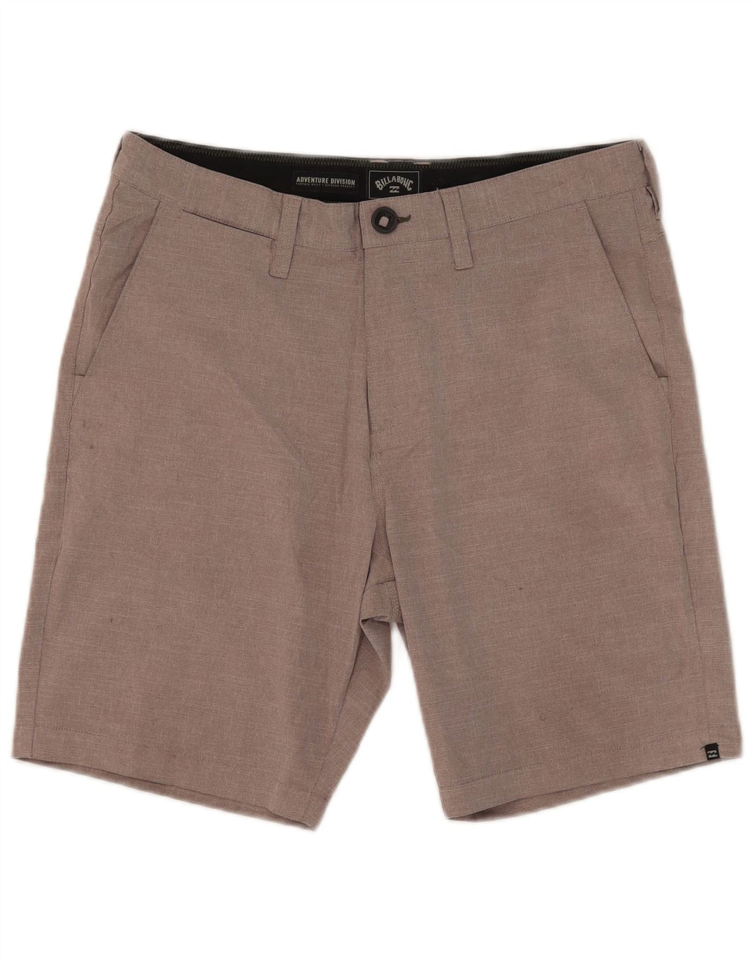 Billabong Mens Chino Shorts W32 Cinza Médio