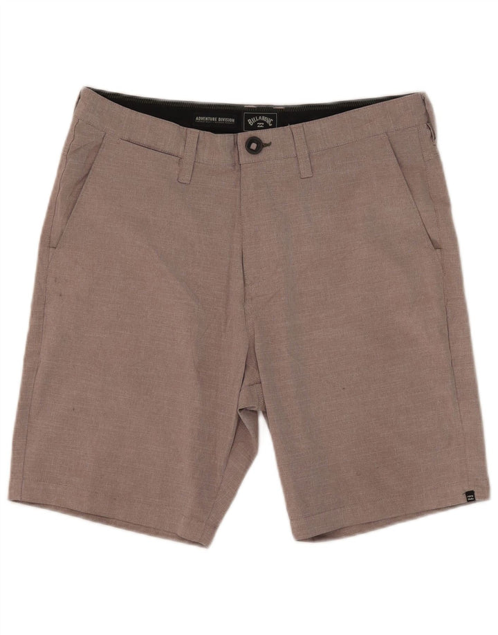 Billabong Mens Chino Shorts W32 Cinza Médio