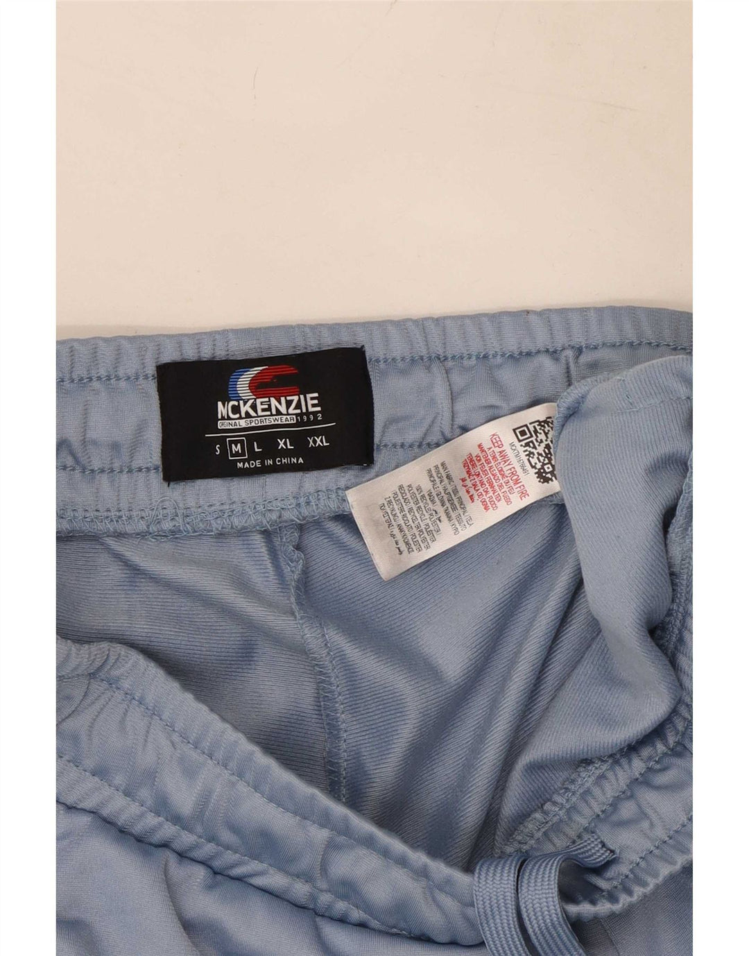Mckenzie Mens Graphic Sport Shorts Médio Azul Colorblock Poliéster