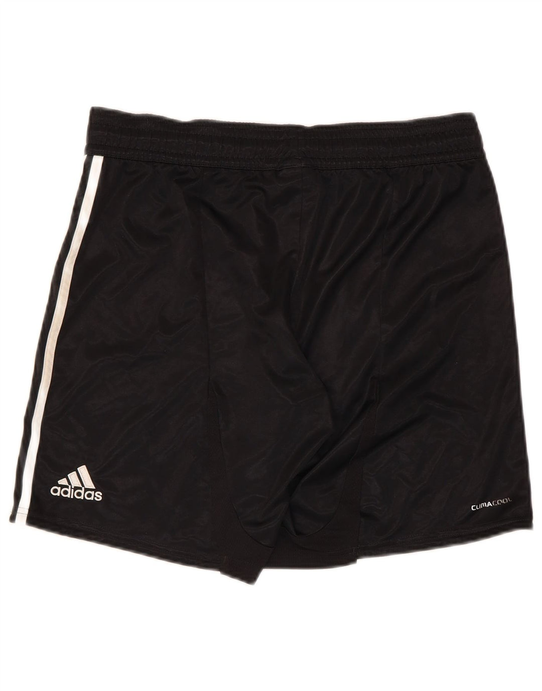 ADIDAS Mens Deutscher Fussball Bund Sport Shorts Pequeno Poliéster Preto