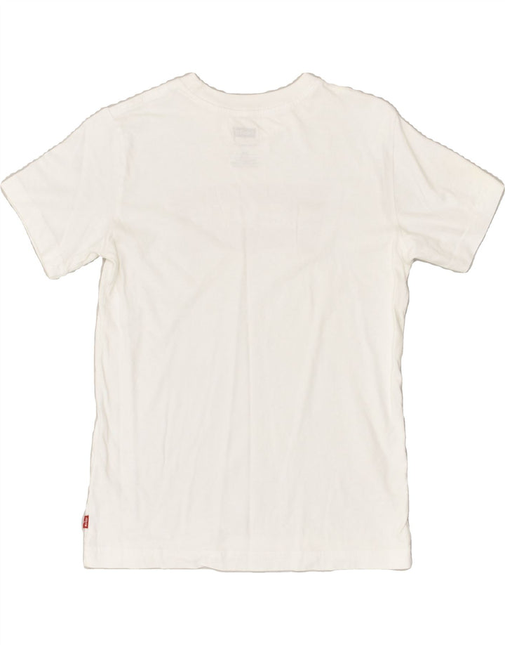 LEVI'S Boys Graphic T-Shirt Top 11-12 Years White Cotton | Vintage Levi's | Thrift | Second-Hand Levi's | Used Clothing | Messina Hembry 