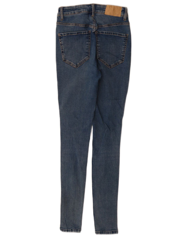 Zara Jeans Skinny Feminino EU 34 2XS W24 L28 Azul