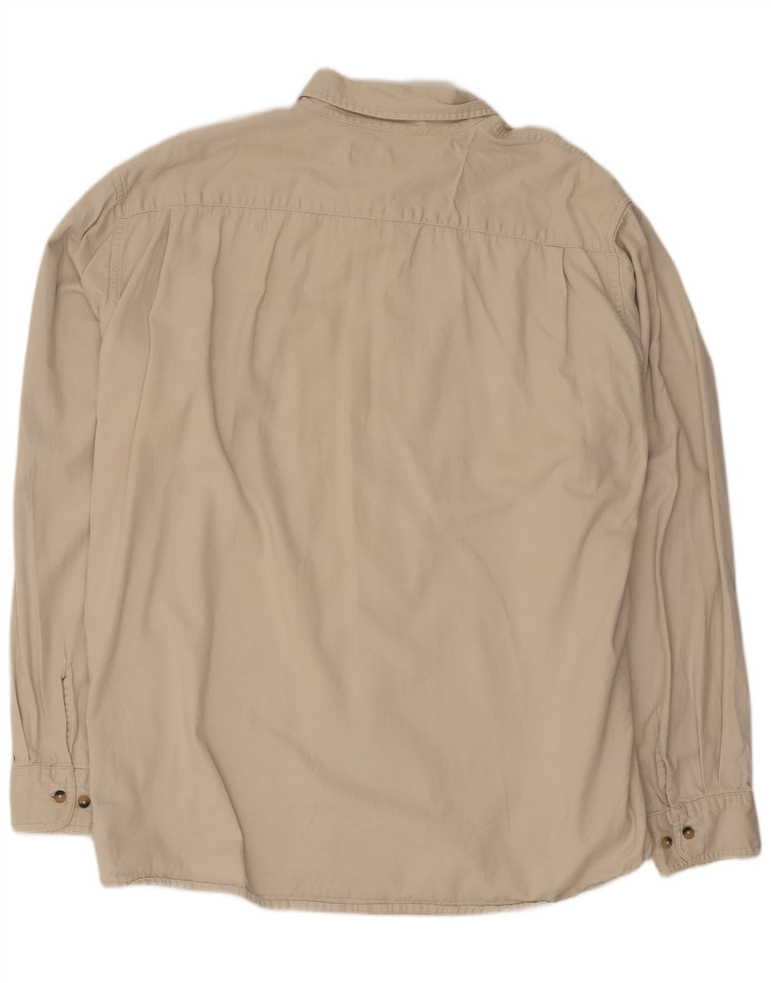 Camisa masculina Wrangler 2XL algodão bege