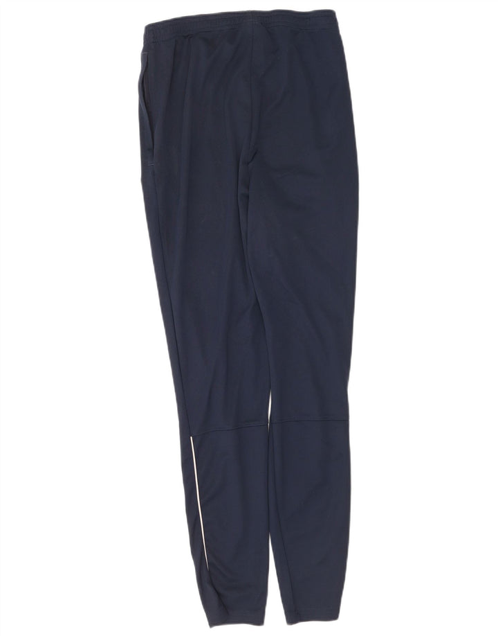 Calça de treino masculina Nike pequena azul marinho poliéster