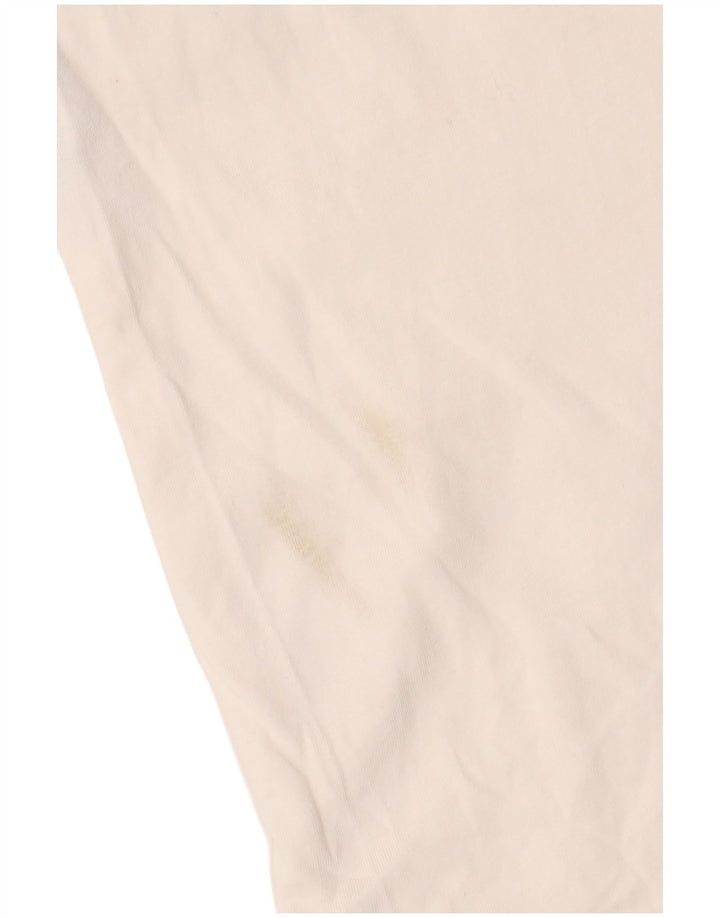 Camiseta masculina Jack & Jones Regular Fit gráfica top médio branco floral