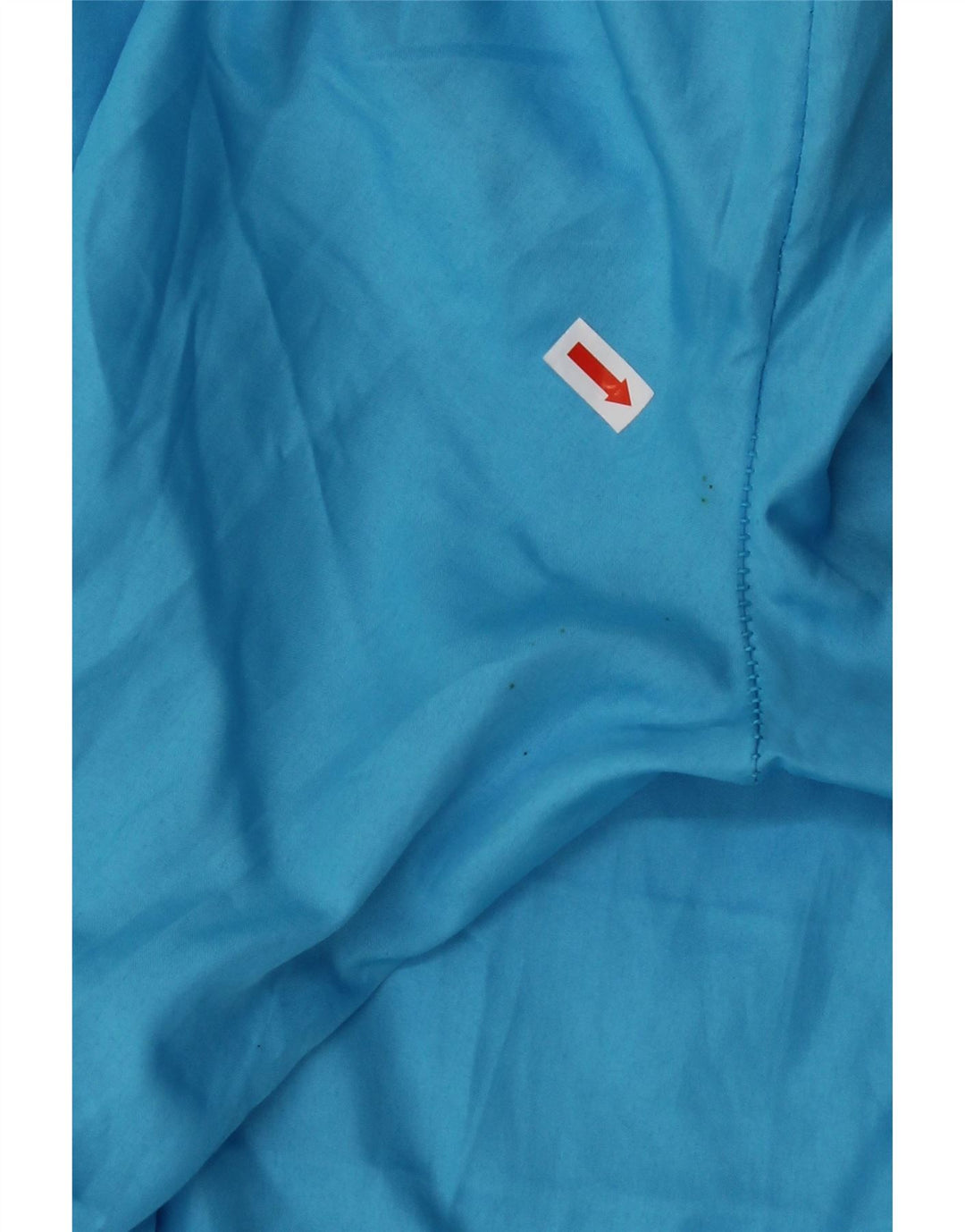 Calça de treino feminina VINTAGE Joggers UK 10 pequeno bloco colorido azul