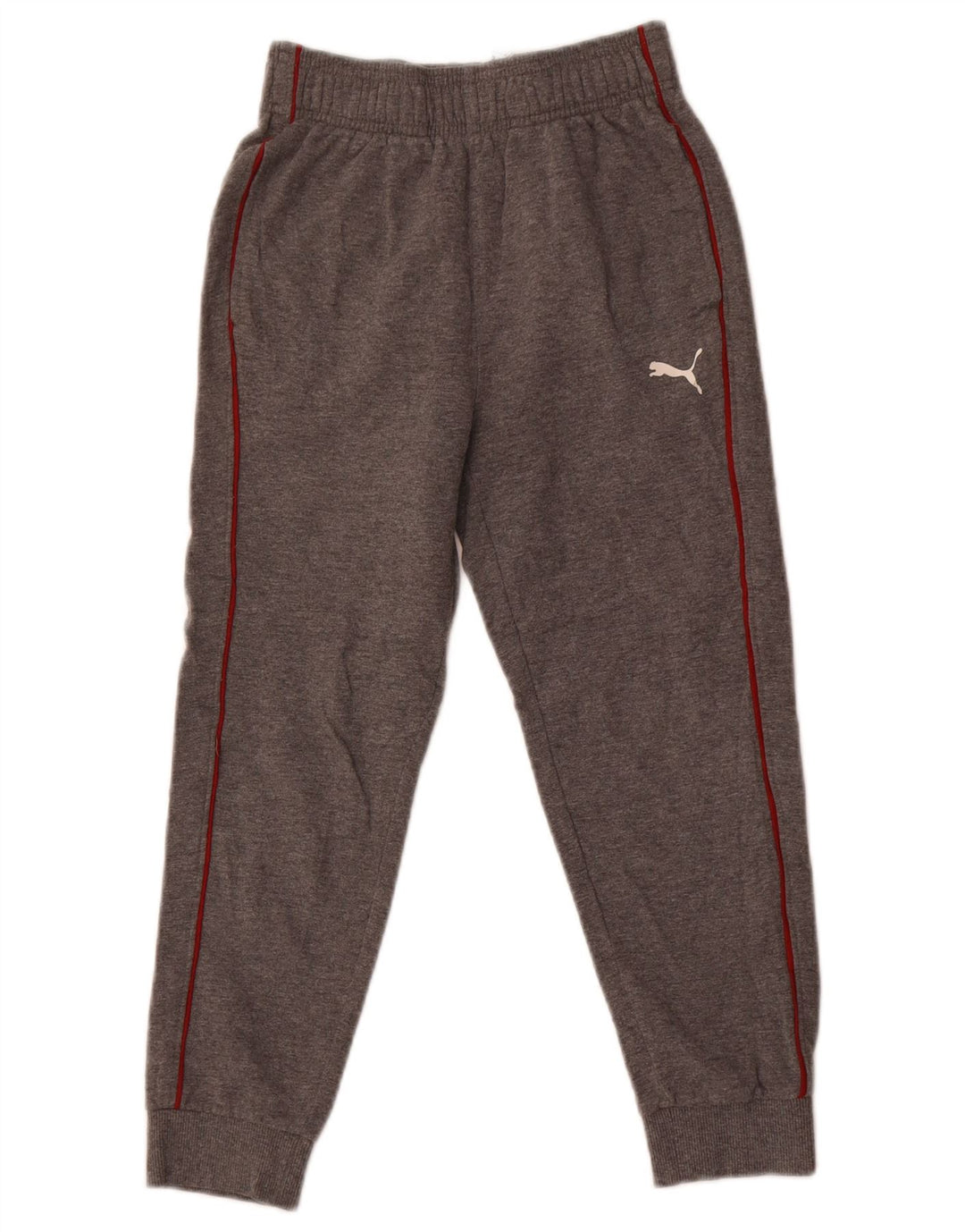Calça de treino Puma Boys Joggers 7-8 anos pequeno cinza algodão