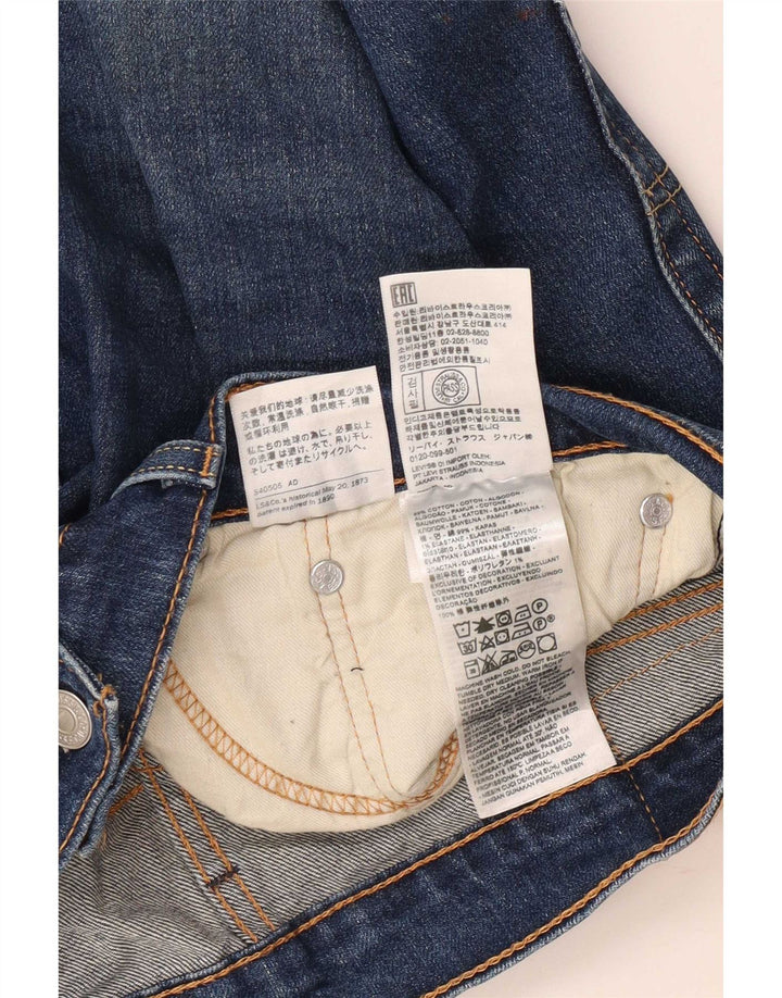 Calça Jeans Levis 511 Slim Masculina W34 L32 Azul Algodão