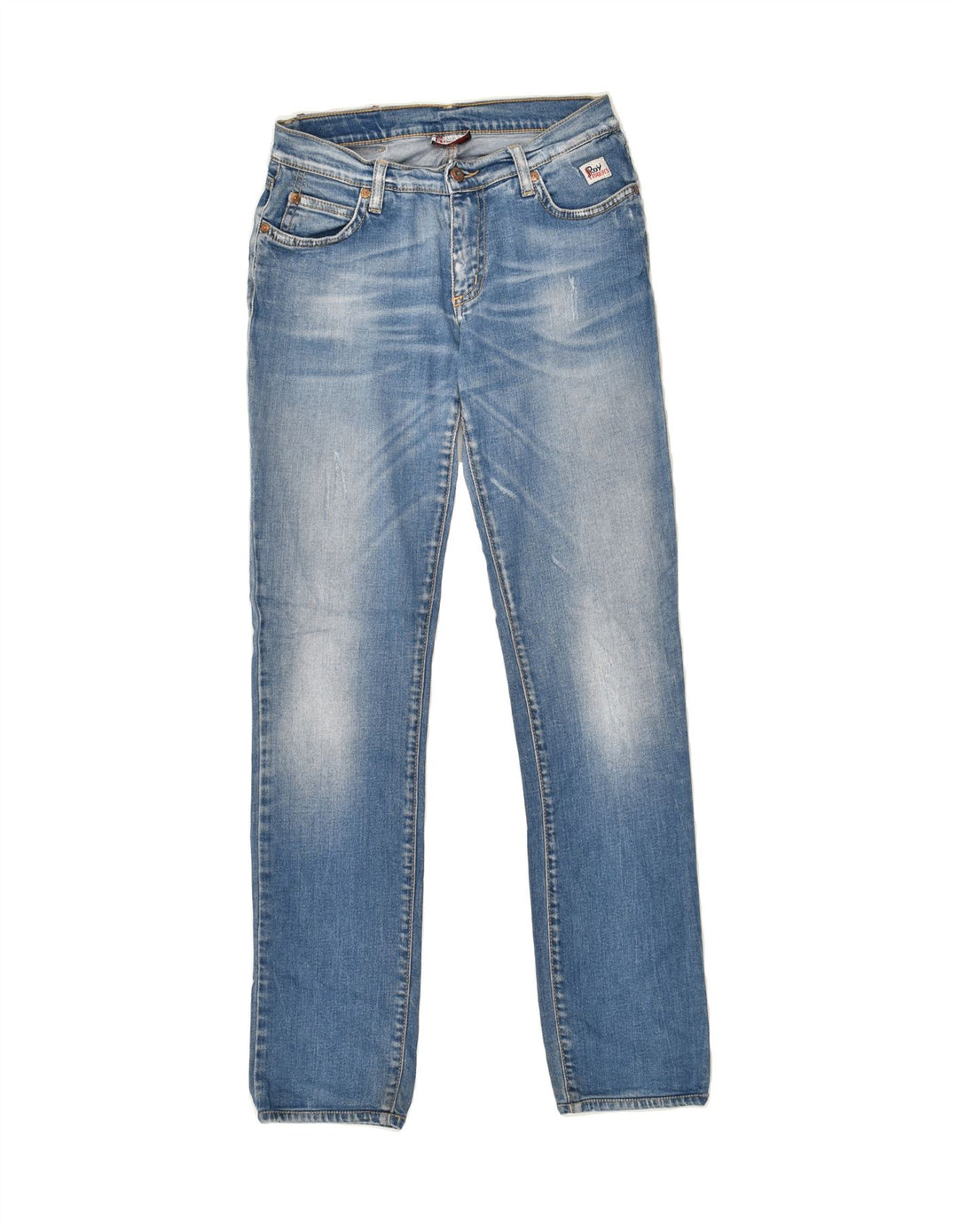 ROY ROGERS Womens Slim Jeans W27 L30  Blue Cotton | Vintage Roy Rogers | Thrift | Second-Hand Roy Rogers | Used Clothing | Messina Hembry 