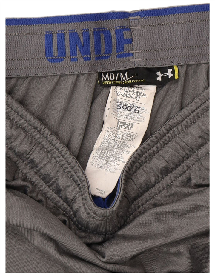 Under Armour Mens Sport Shorts Médio Cinza Colourblock Poliéster