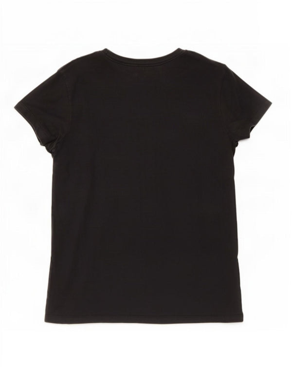 Camiseta Nike feminina gráfica Top UK 18 XL algodão preto