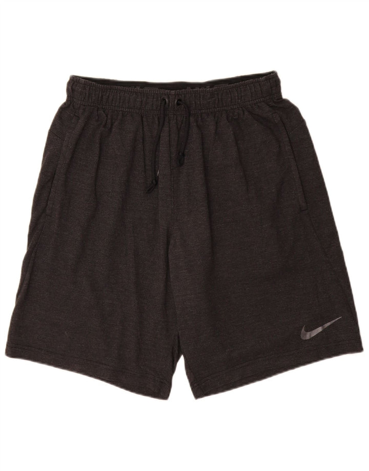 Nike Mens Dri Fit Sport Shorts Médio Cinza Viscose