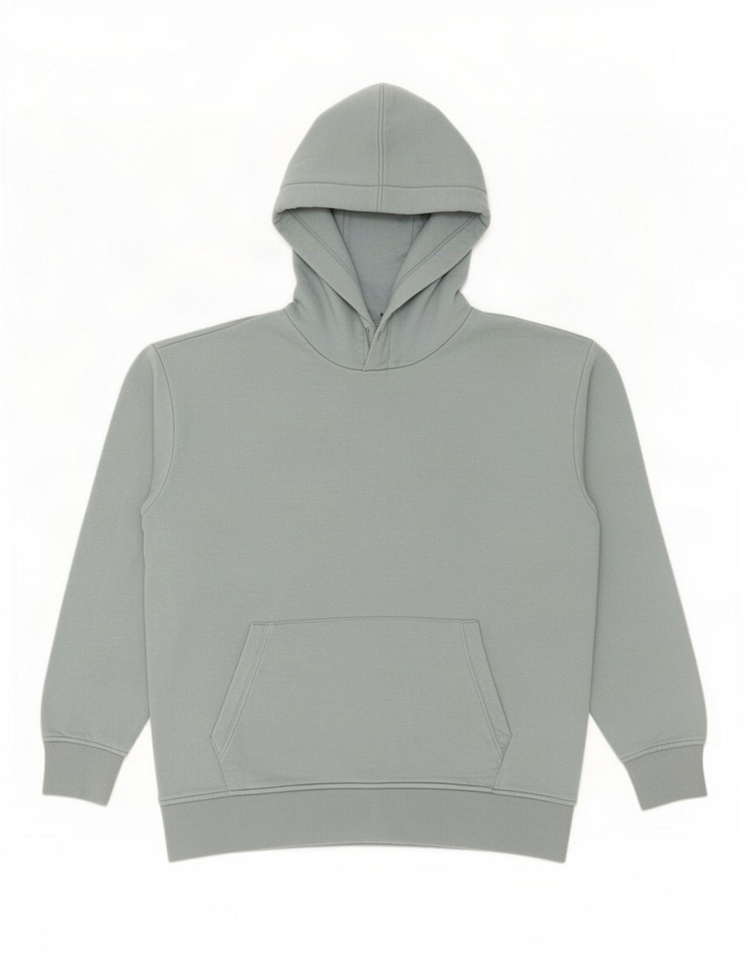 Zara Mens Hoodie Jumper Médio Algodão Azul