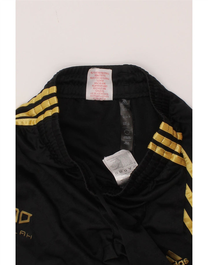 Shorts esportivos Adidas Boys Salah 7-8 anos preto poliéster