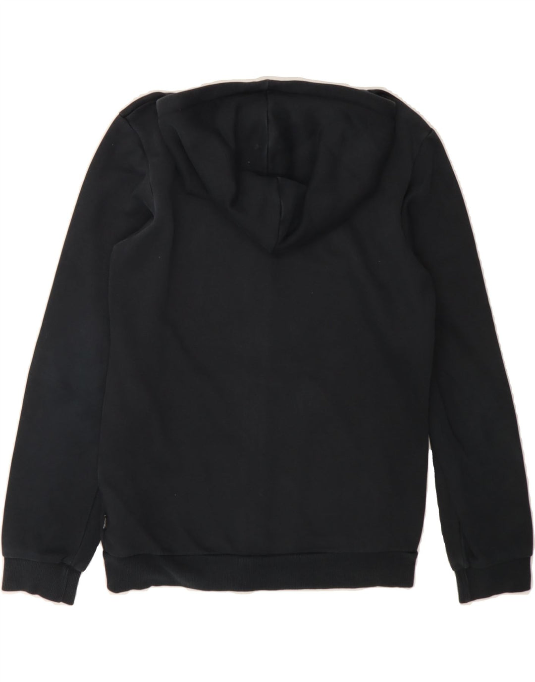 PUMA Boys Graphic Zip Hoodie Sweater 13-14 Years XL Black Cotton Vintage Puma and Second-Hand Puma from Messina Hembry 