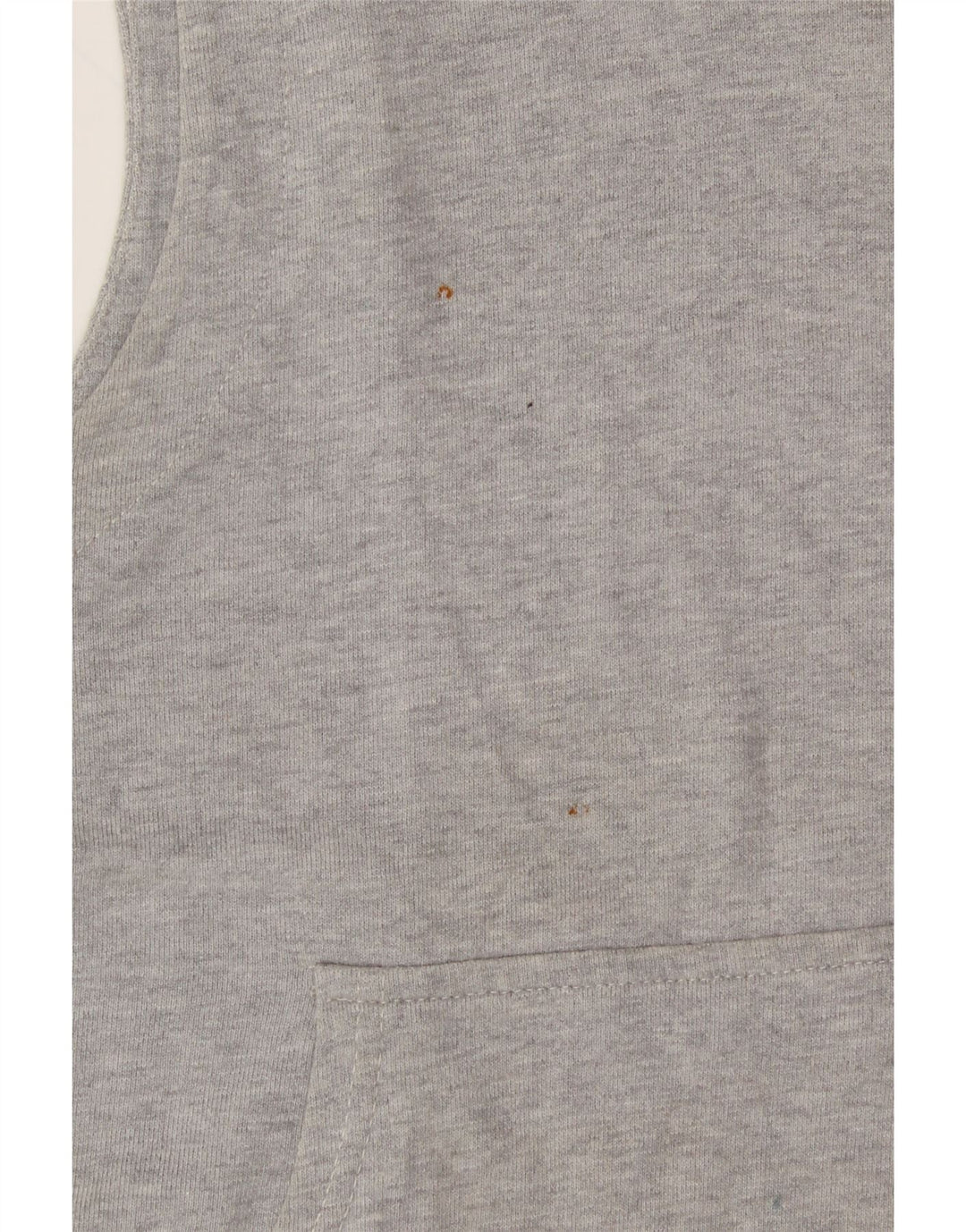 LEVI'S Girls Hooded Vest Top 8-9 Years Small Grey Cotton Vintage Levi's and Second-Hand Levi's from Messina Hembry 