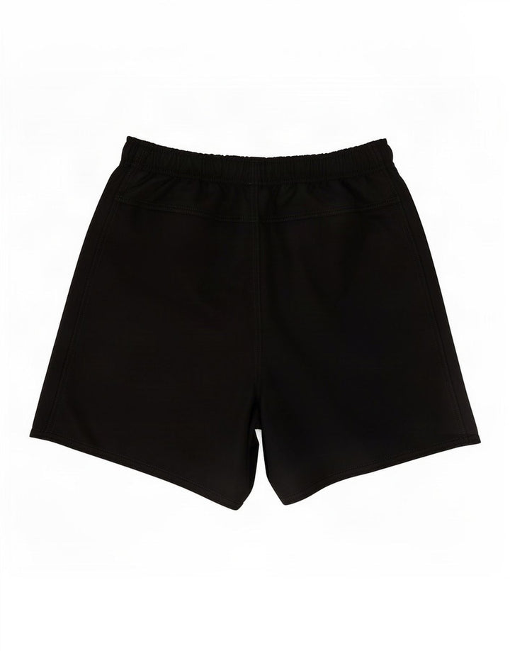 Shorts esportivos femininos Canterbury UK 8 poliéster preto pequeno
