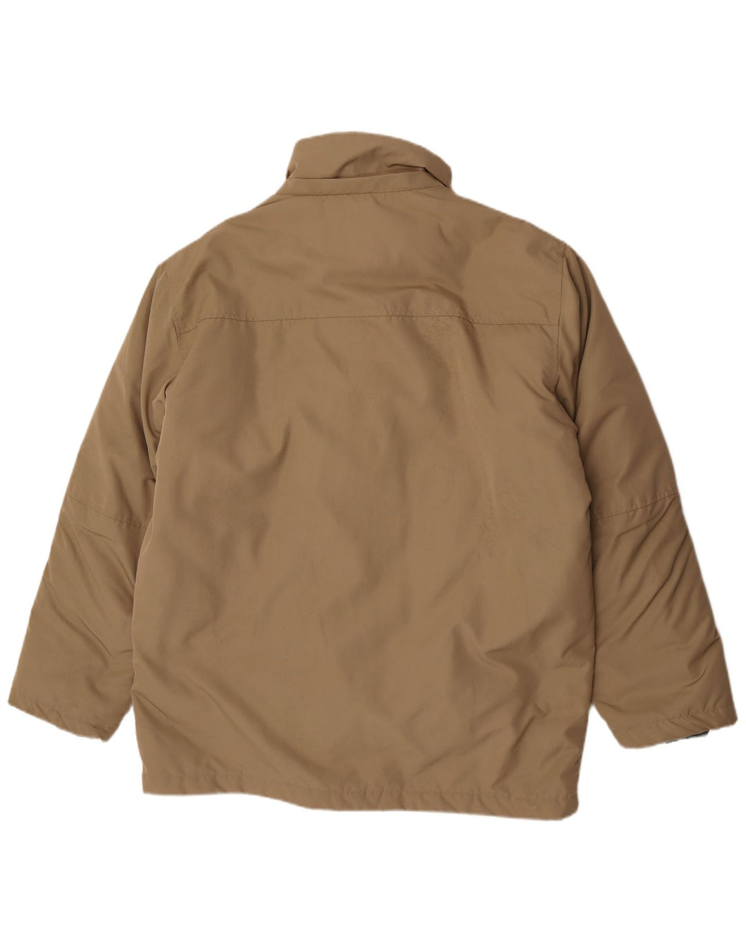 Jaqueta acolchoada masculina Geox UK 42 XL poliéster bege