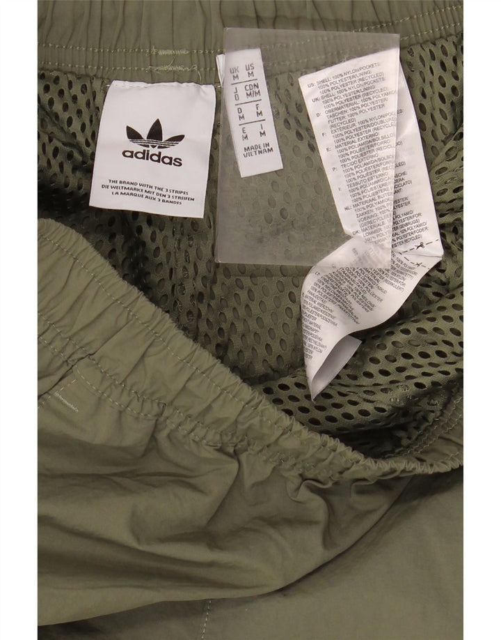 Adidas Mens Sport Shorts Médio Cáqui Nylon