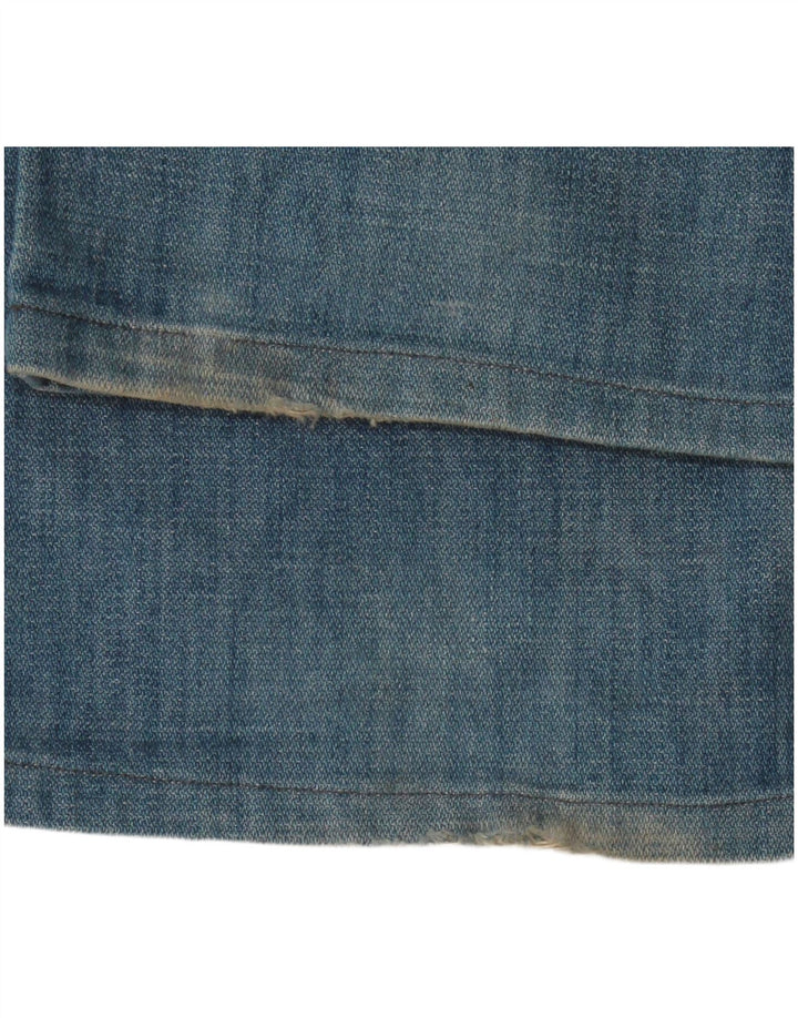 Diesel feminino bootcut jeans W26 L30 azul algodão