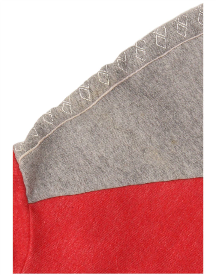 Arena feminino oversized gráfico pulôver agasalho top IT 34 2XS vermelho