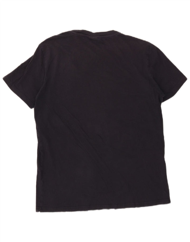 Camiseta masculina Champion Graphic Top Médio Algodão Azul Marinho