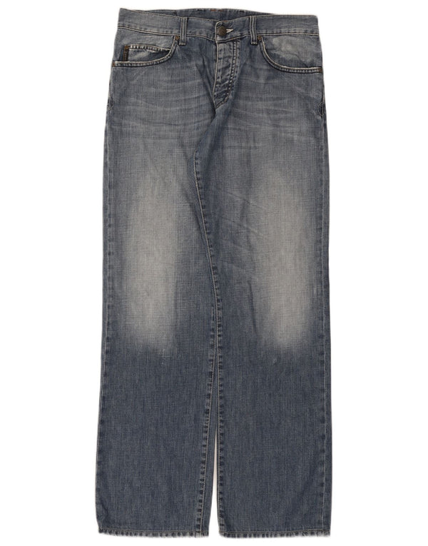 Calça Jeans Solta Masculina Armani W34 L33 Azul